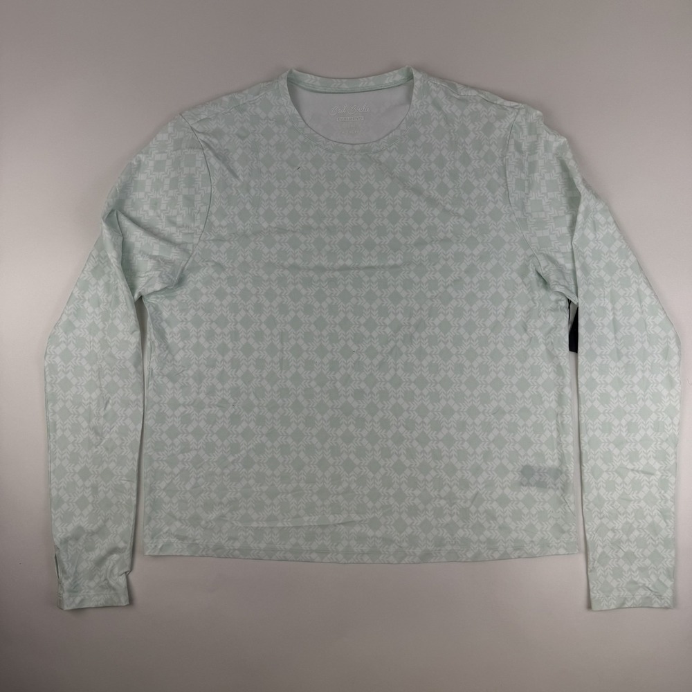 New Womens Bad Birdie Cooling Green Long Sleeve Golf Shirt Size XLarge NWT